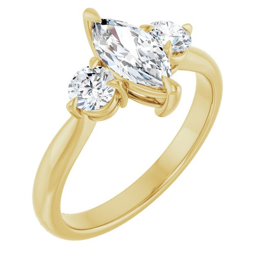 Three-Stone Engagement Ring