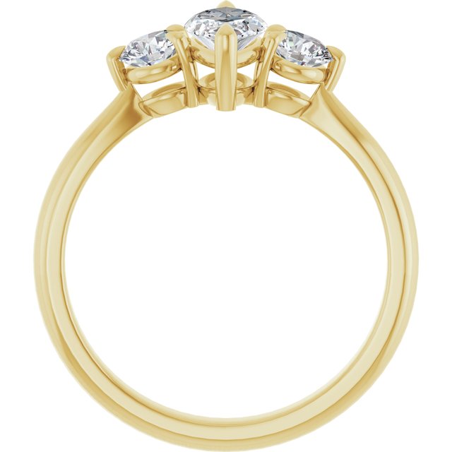 Three-Stone Engagement Ring