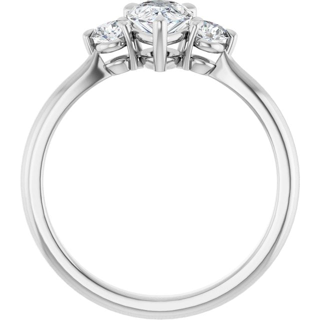 Three-Stone Engagement Ring