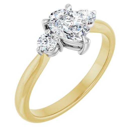 Three-Stone Engagement Ring