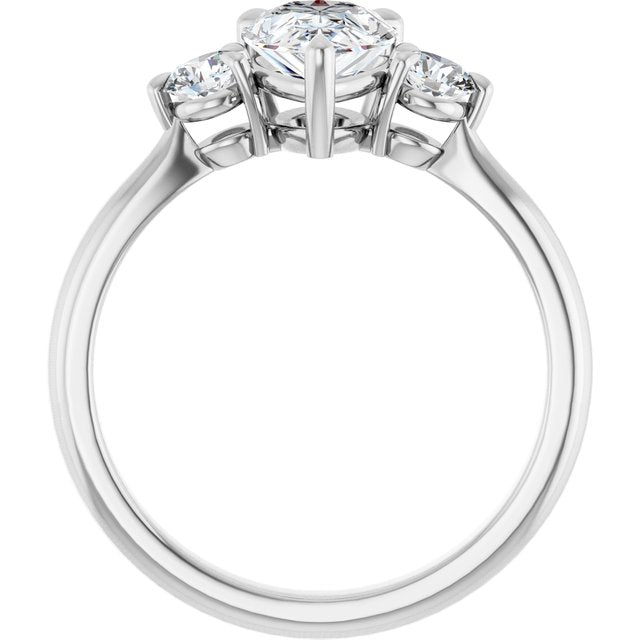 Three-Stone Engagement Ring