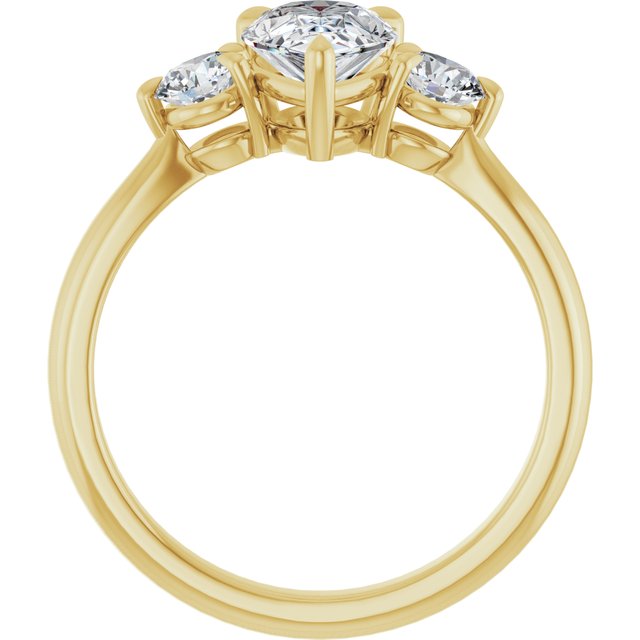 Three-Stone Engagement Ring