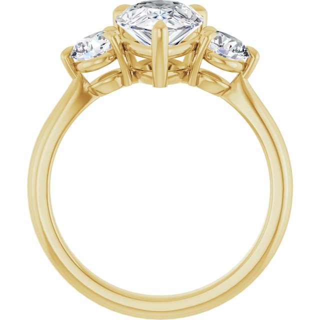 Three-Stone Engagement Ring