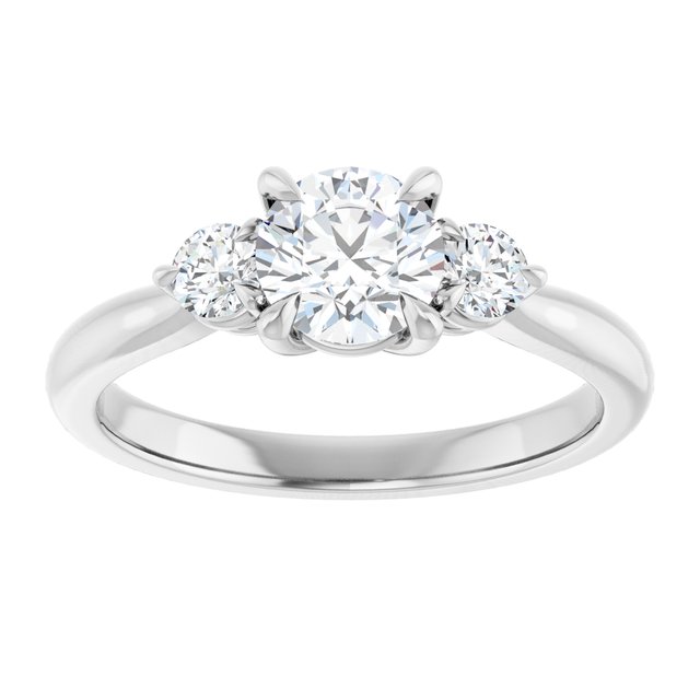 Three-Stone Engagement Ring
