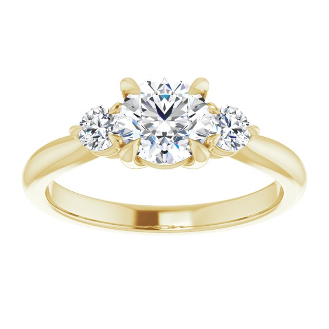 Three-Stone Engagement Ring