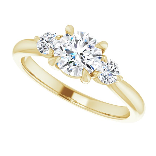 Three-Stone Engagement Ring