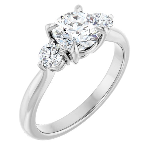 Three-Stone Engagement Ring