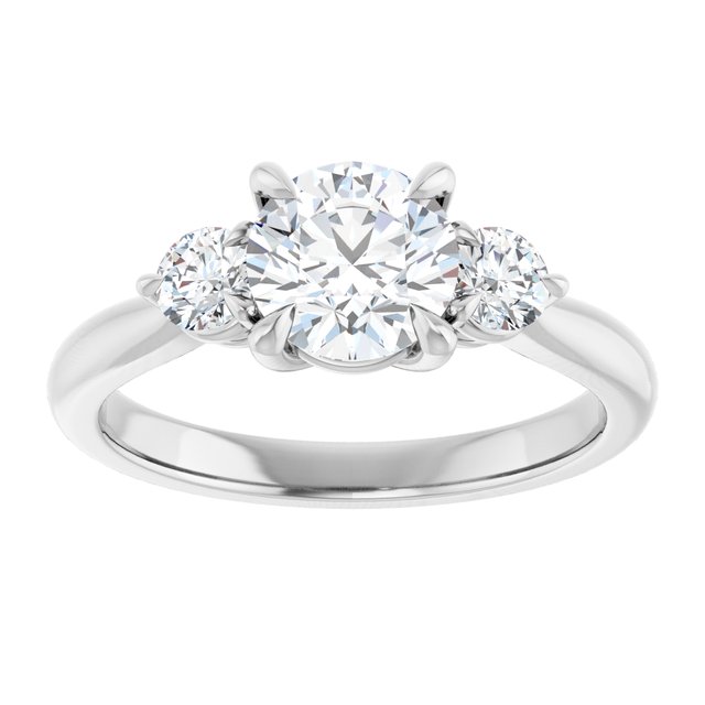Three-Stone Engagement Ring