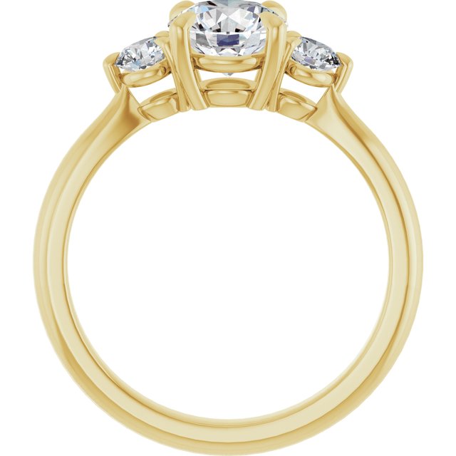 Three-Stone Engagement Ring