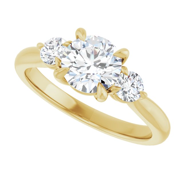 Three-Stone Engagement Ring