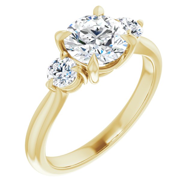 Three-Stone Engagement Ring