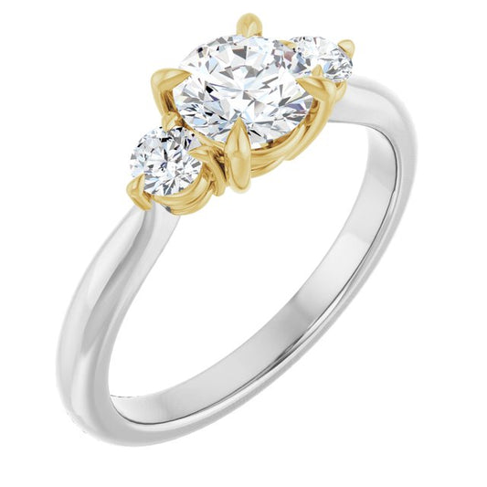 Three-Stone Engagement Ring
