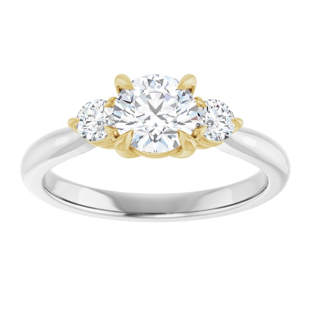 Three-Stone Engagement Ring