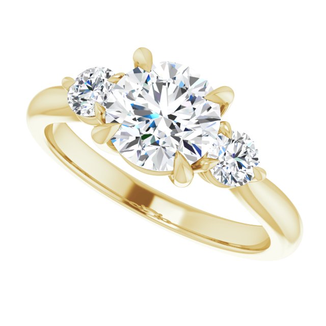 Three-Stone Engagement Ring