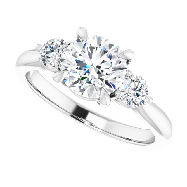 Three-Stone Engagement Ring