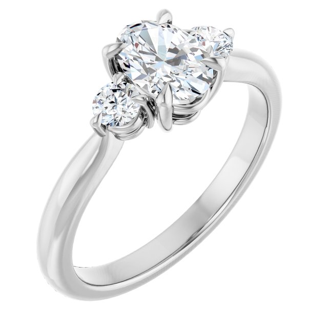 Three-Stone Engagement Ring