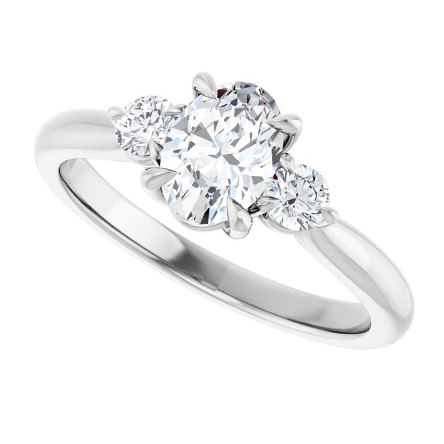 Three-Stone Engagement Ring