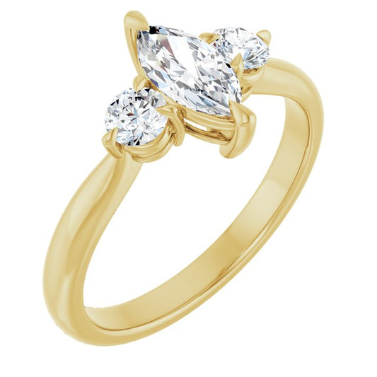 Three-Stone Engagement Ring