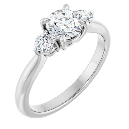 Three-Stone Engagement Ring