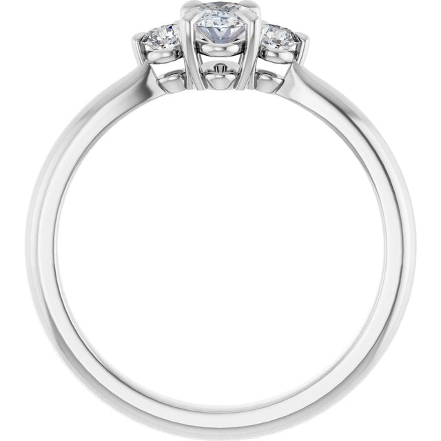 Three-Stone Engagement Ring