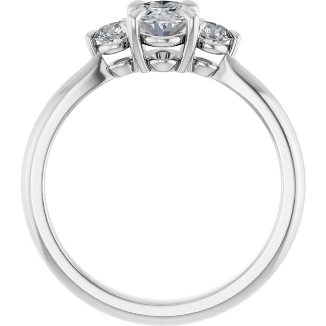 Three-Stone Engagement Ring