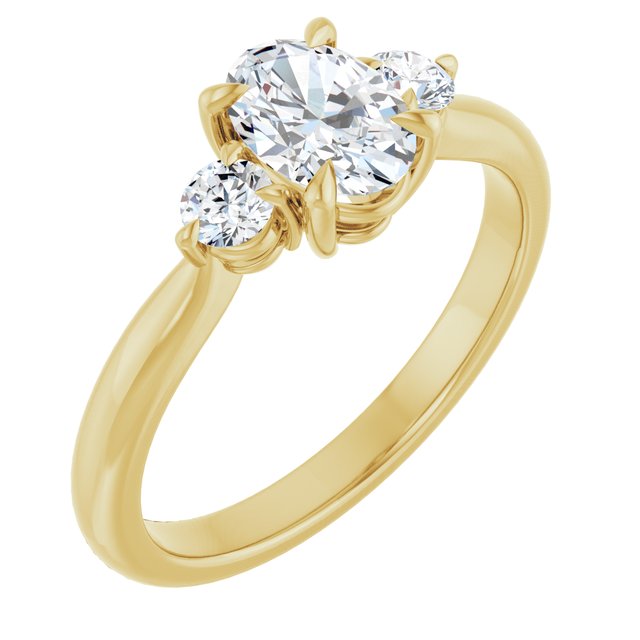 Three-Stone Engagement Ring