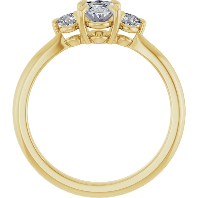 Three-Stone Engagement Ring