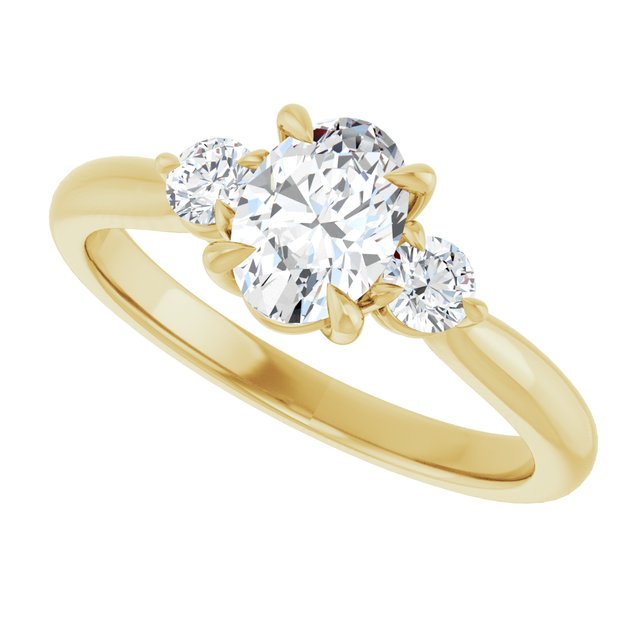 Three-Stone Engagement Ring