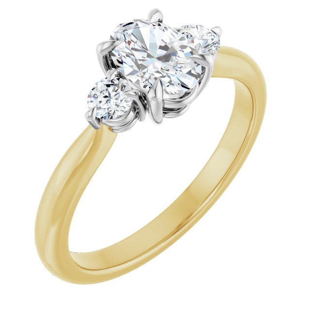 Three-Stone Engagement Ring