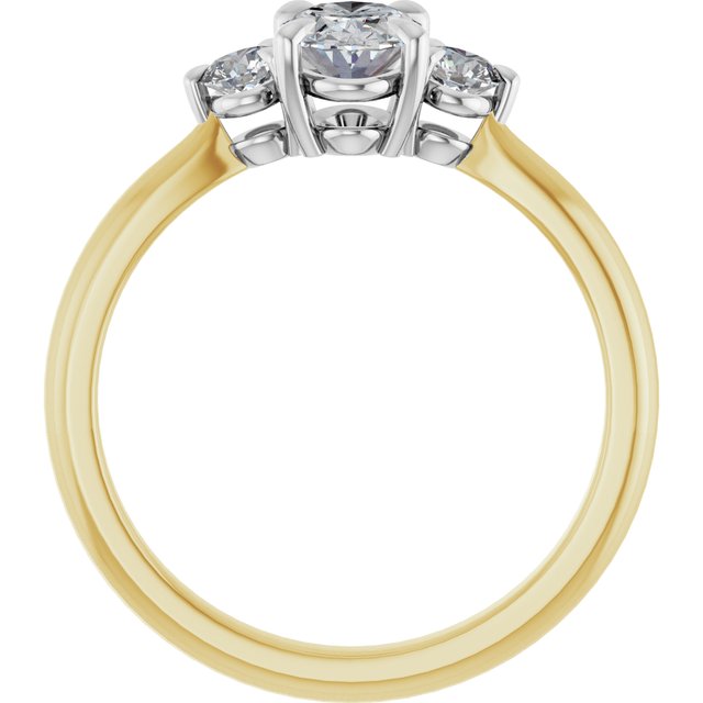 Three-Stone Engagement Ring