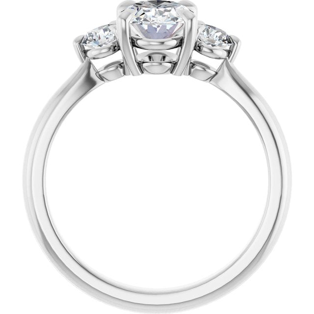 Three-Stone Engagement Ring