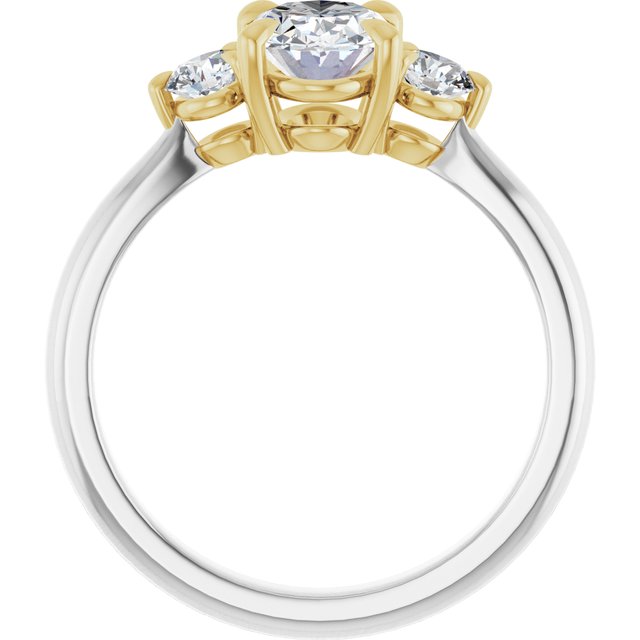 Three-Stone Engagement Ring