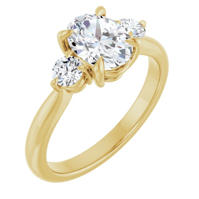 Three-Stone Engagement Ring