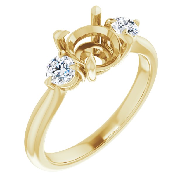 Three-Stone Engagement Ring
