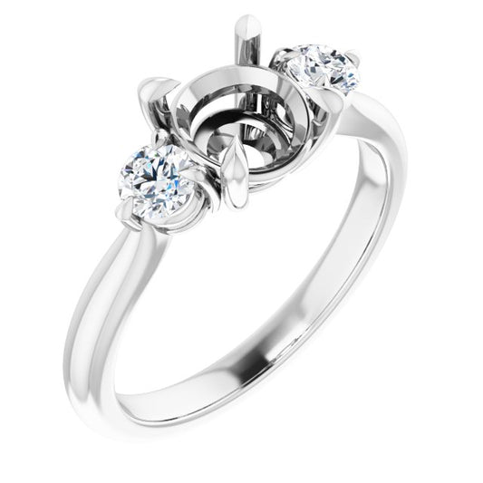 Three-Stone Engagement Ring