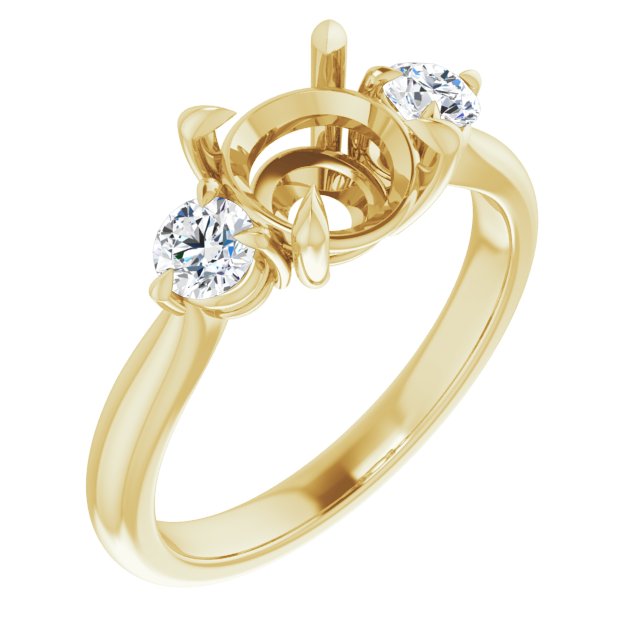 Three-Stone Engagement Ring