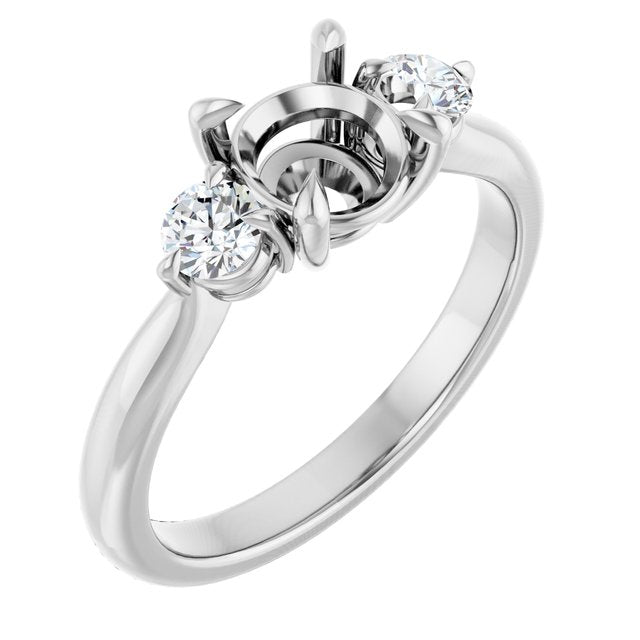 Three-Stone Engagement Ring