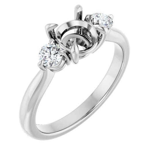 Three-Stone Engagement Ring
