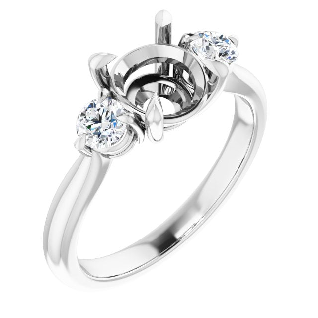 Three-Stone Engagement Ring