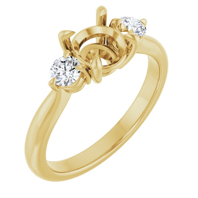 Three-Stone Engagement Ring