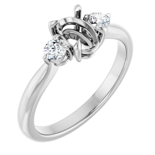 Three-Stone Engagement Ring