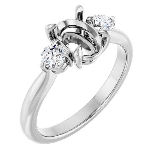 Three-Stone Engagement Ring