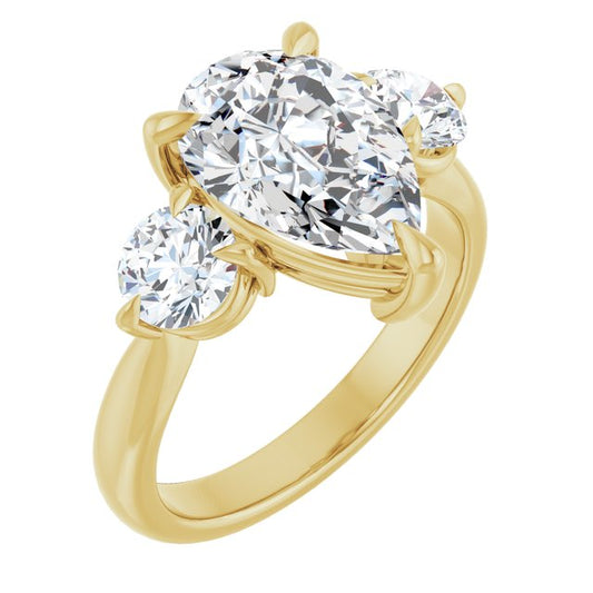 Three-Stone Engagement Ring