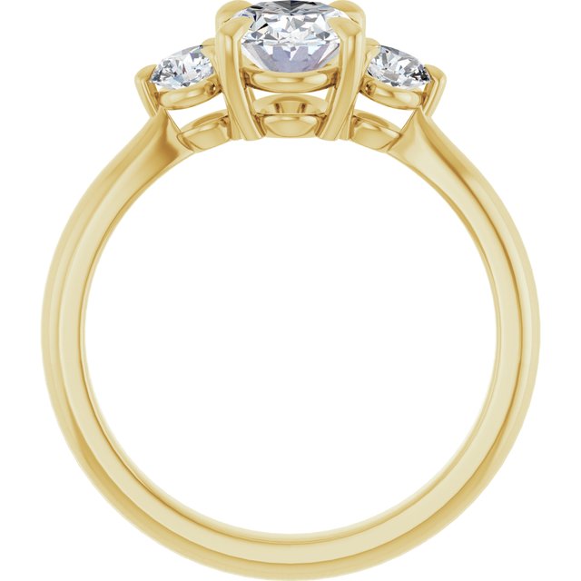 Three-Stone Engagement Ring