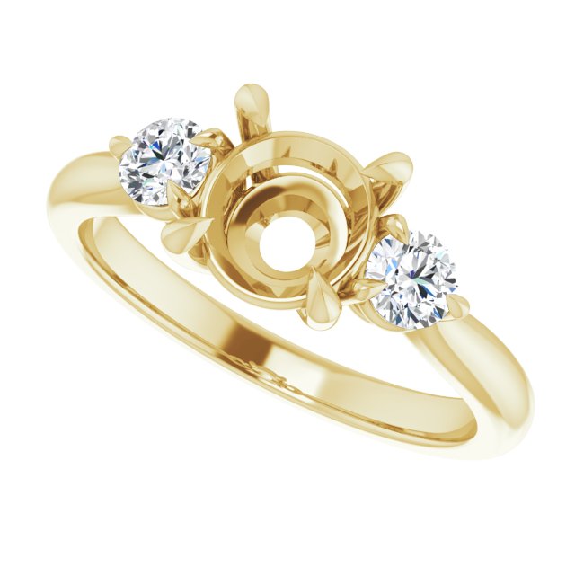 Three-Stone Engagement Ring