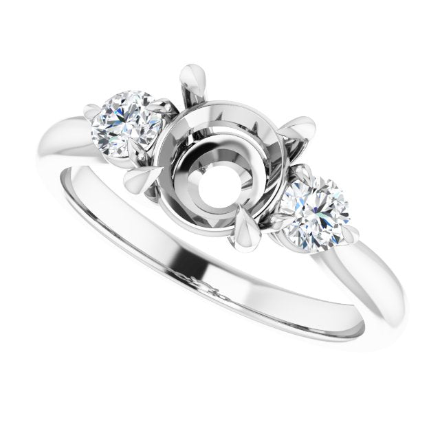 Three-Stone Engagement Ring