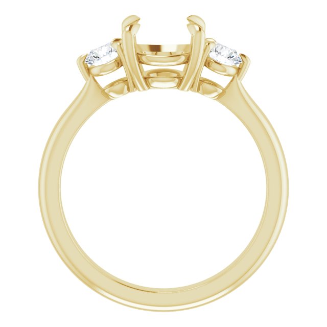 Three-Stone Engagement Ring