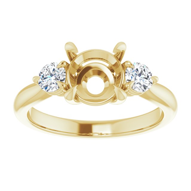 Three-Stone Engagement Ring