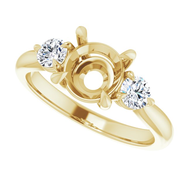 Three-Stone Engagement Ring