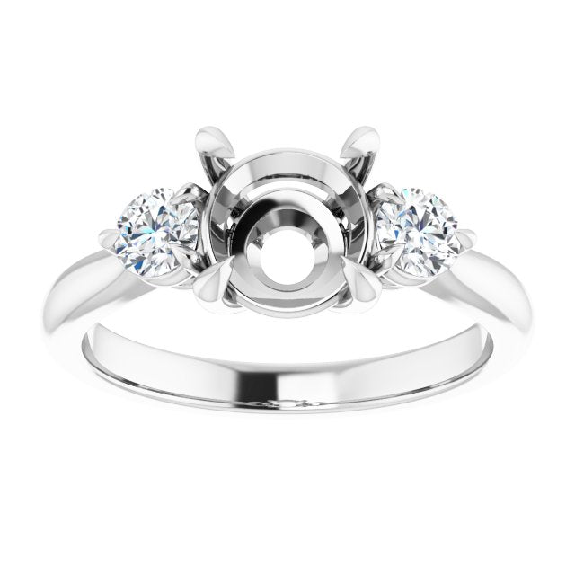 Three-Stone Engagement Ring